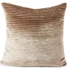 Dune Velvet Pleat Throw Pillow