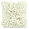 Harper Shag Ivory Throw Pillow
