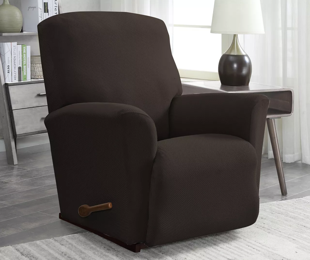 Chocolate Recliner Sofa Slipcover