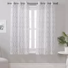 Broyhill Geo Sheer Grommet Curtain Panel Pair