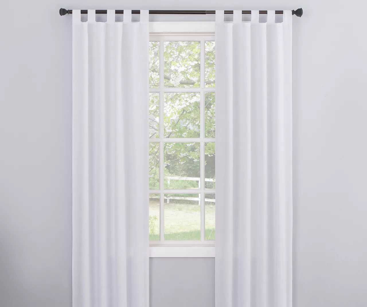 Broyhill Durham Semi-Sheer Textured Tab Top Curtain Panel - Image 10
