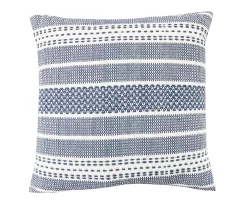 Jayden Blue Throw Pillow