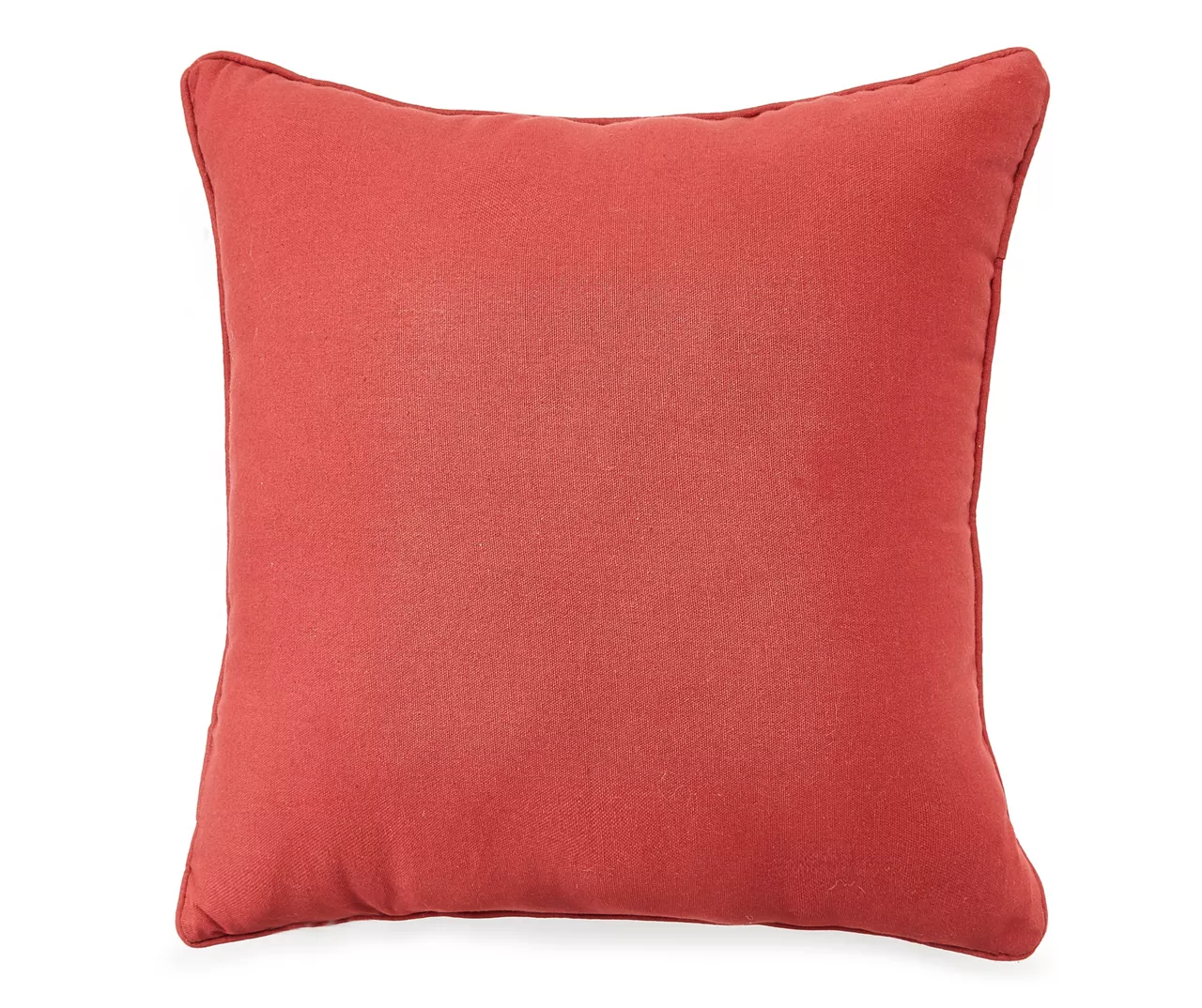 Rust Floral Throw Pillow - Image 2