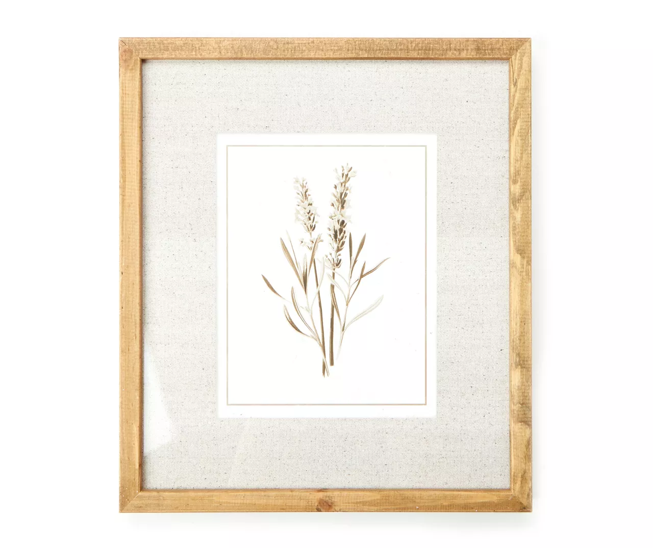 Botanical Linen Framed Print