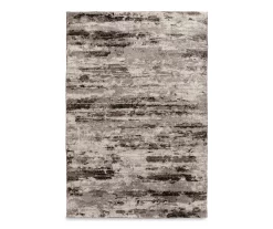 Broyhill Mineral Brown Distressed Pattern Area Rug