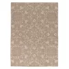 Broyhill Sandpointe Tan & Ecru Damask Outdoor Area Rug