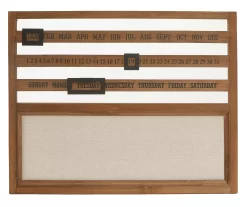 Brown Sliding Rule Wall Calendar