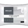 White Down Illusion Jumbo Pillow