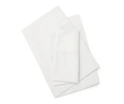 Quiet Gray 300-Thread Count Queen 4-Piece Sheet Set