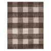 Broyhill Regina Brown & Greige Checkerboard Area Rug