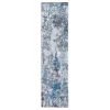 Broyhill Harvey Blue & Gray Abstract Area Rug