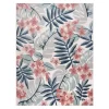 Broyhill Nauru Blue & Pink Floral Outdoor Area Rug