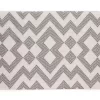 Broyhill Palermo White & Black Geometric Outdoor Area Rug