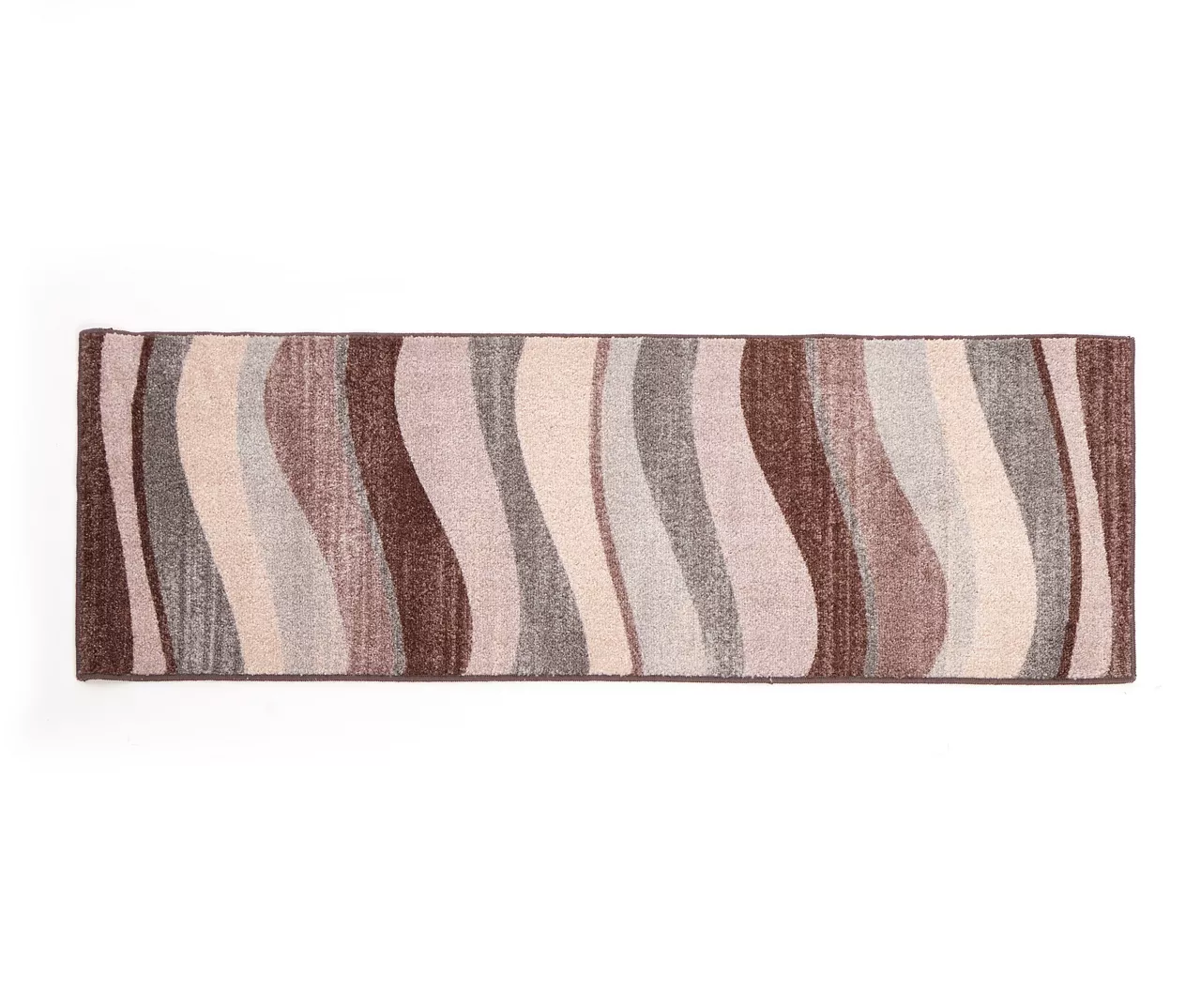 Broyhill Mauve & Gray Wave Accent Rug - Image 2