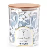 Almond Biscotti 2-Wick Floral Glass Candle, 16 Oz.