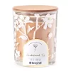 Sandalwood Fig 2-Wick Floral Glass Candle, 16 Oz.