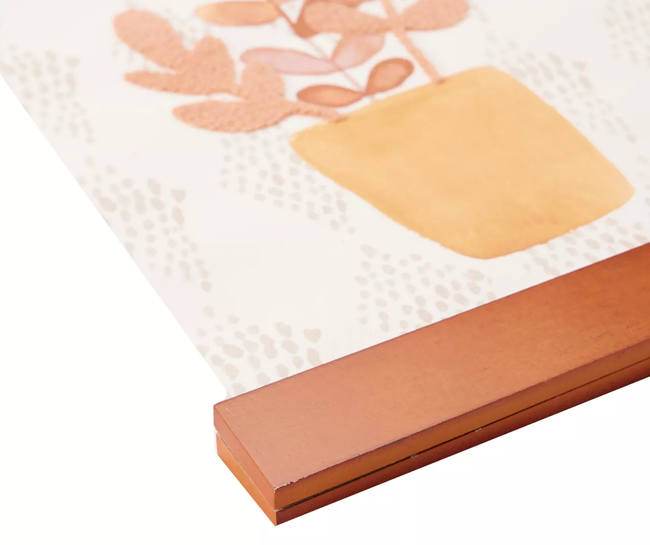 Wild Sedona Peach & Yellow Floral Hanging Canvas Tapestry - Image 3