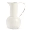 Homeward White Ceramic Vase With Handle